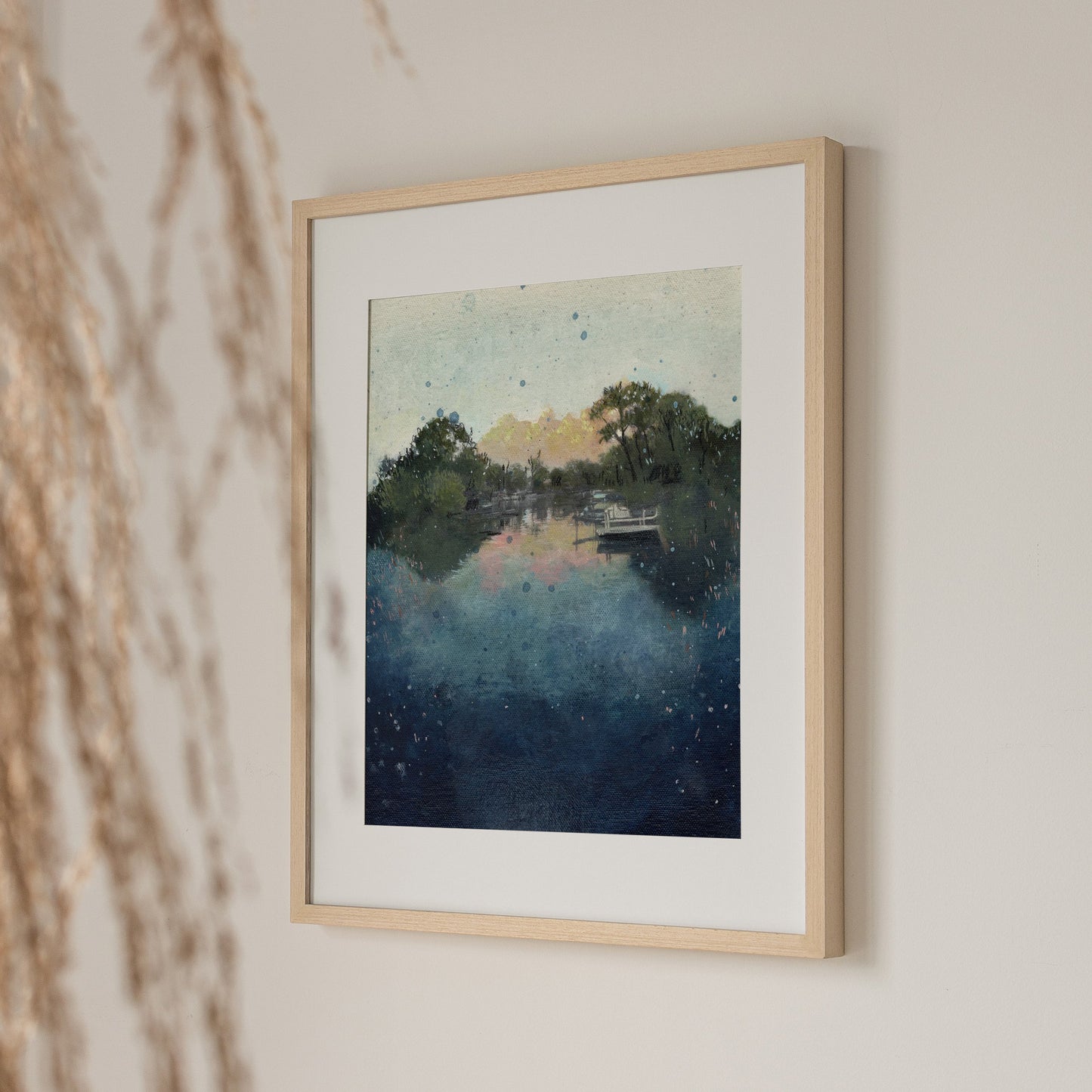 Spring Harbor Print
