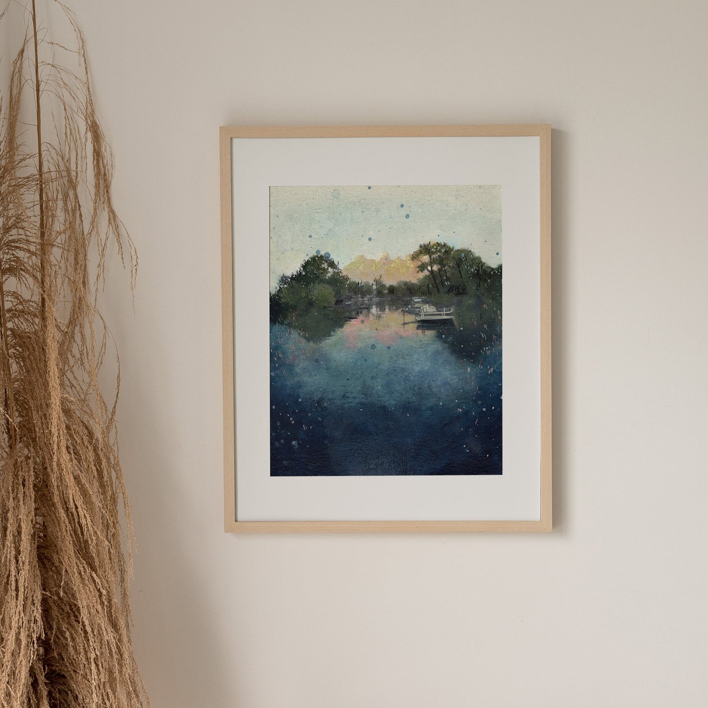 Spring Harbor Print