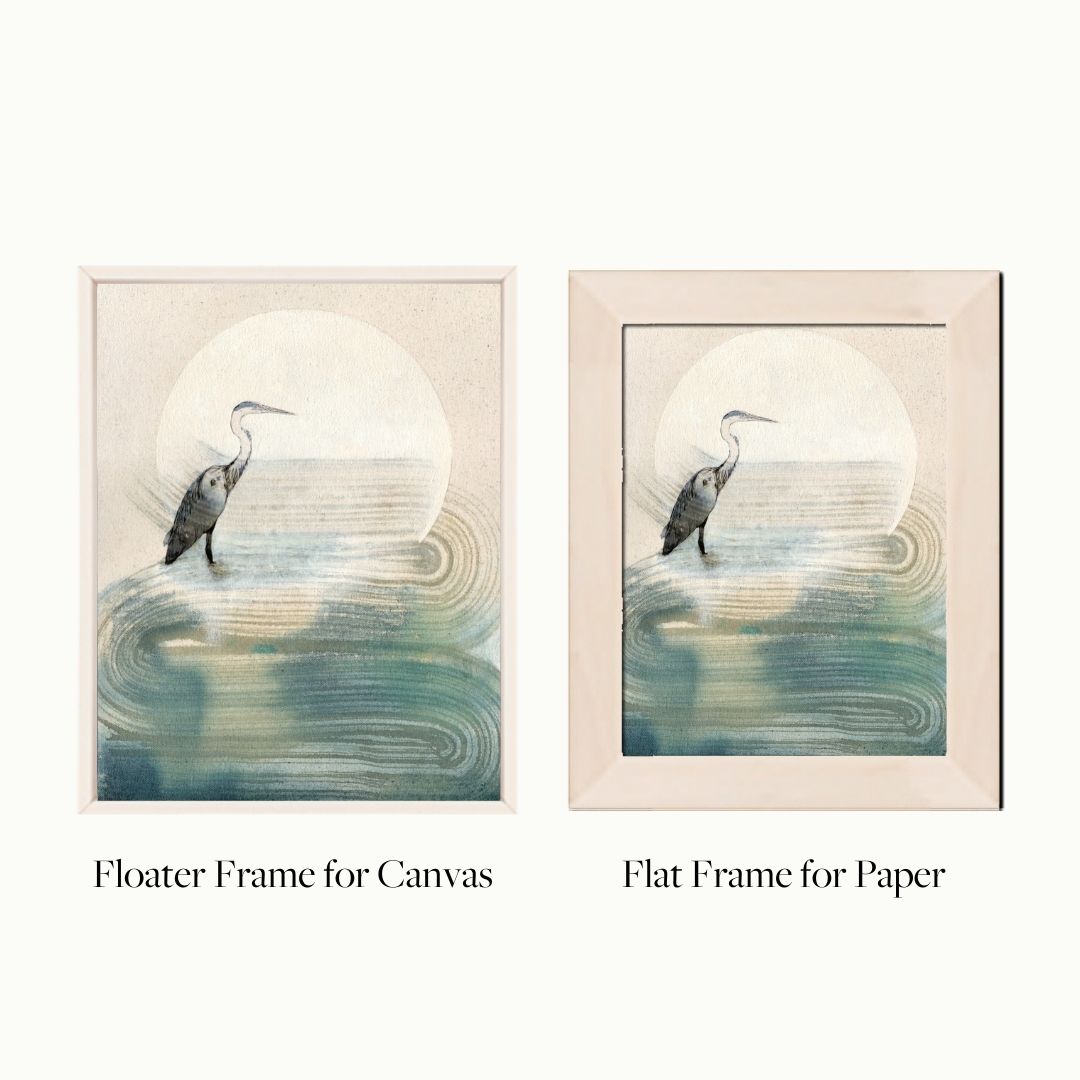 "Night Heron" Art Print