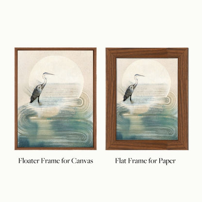 "Night Heron" Art Print