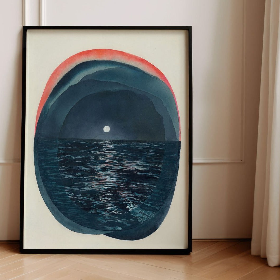 "Night Swimming" Art Print