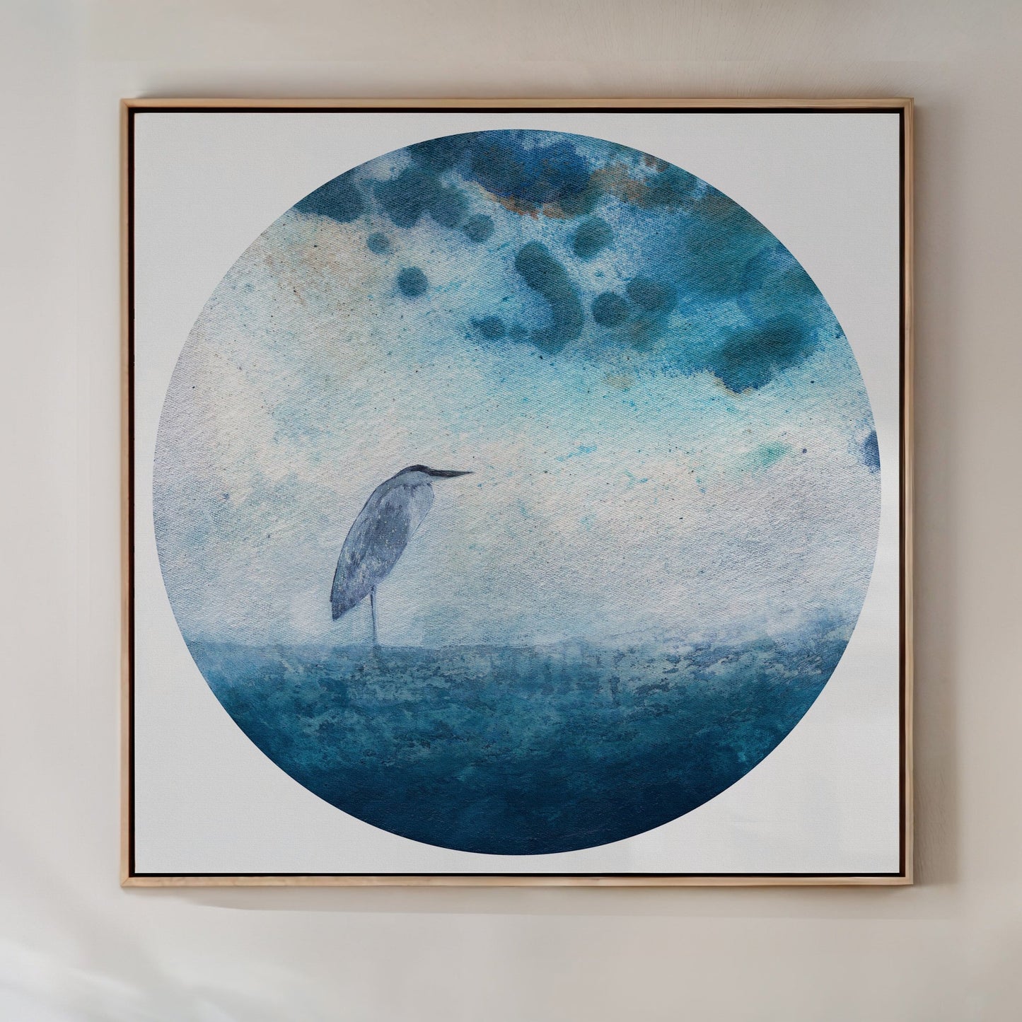 "Searching for Herons" Art Print