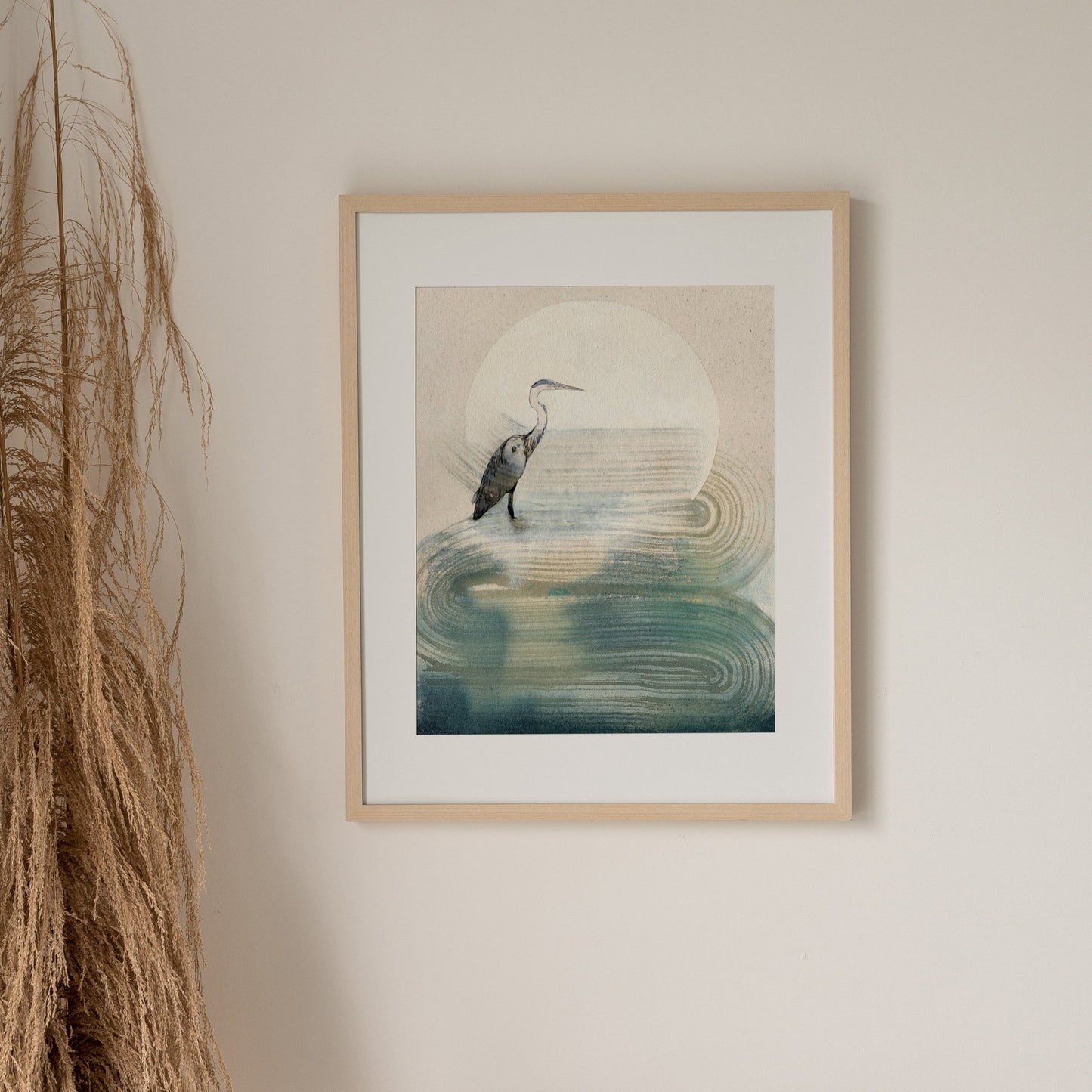 Night Heron Print