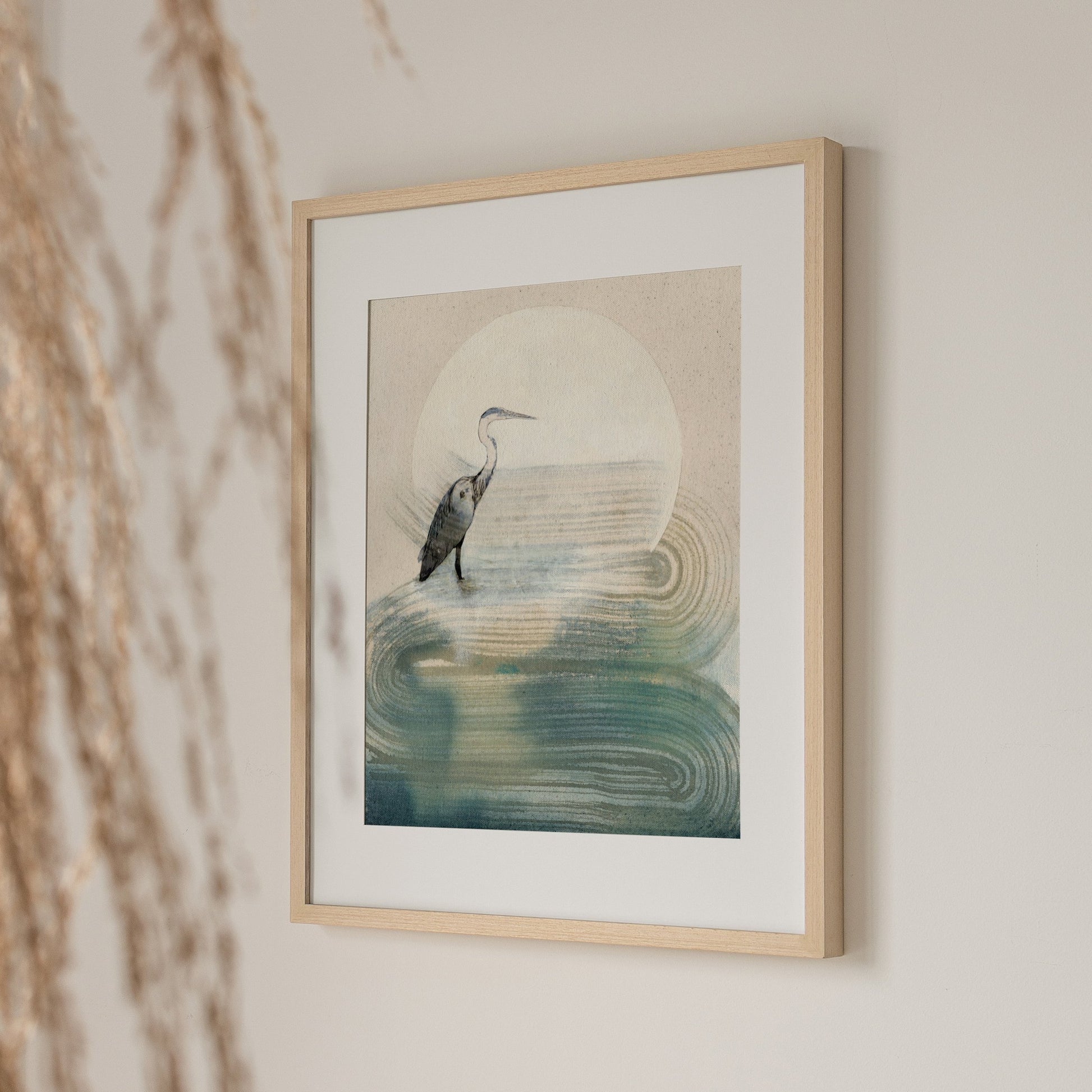 Night Heron Print