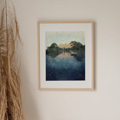 Spring Harbor Print